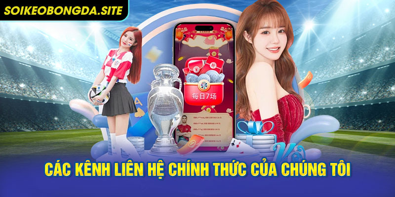 Các kênh liên hệ chính thức của chúng tôi