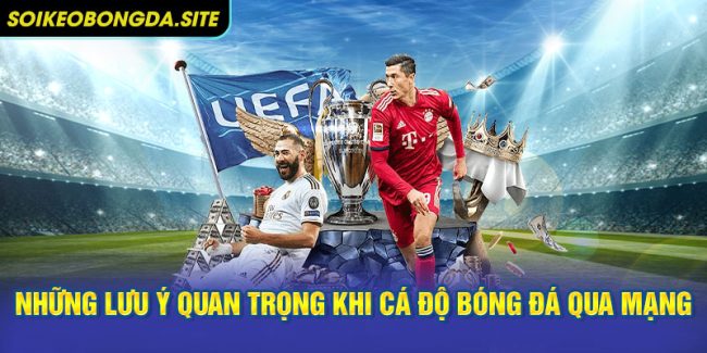 Những lưu ý quan trọng khi cá độ bóng đá qua mạng