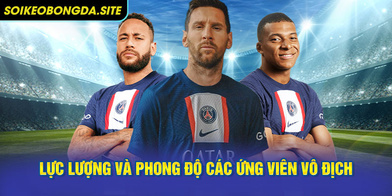 Phân tích lực lượng và phong độ các ứng viên vô địch